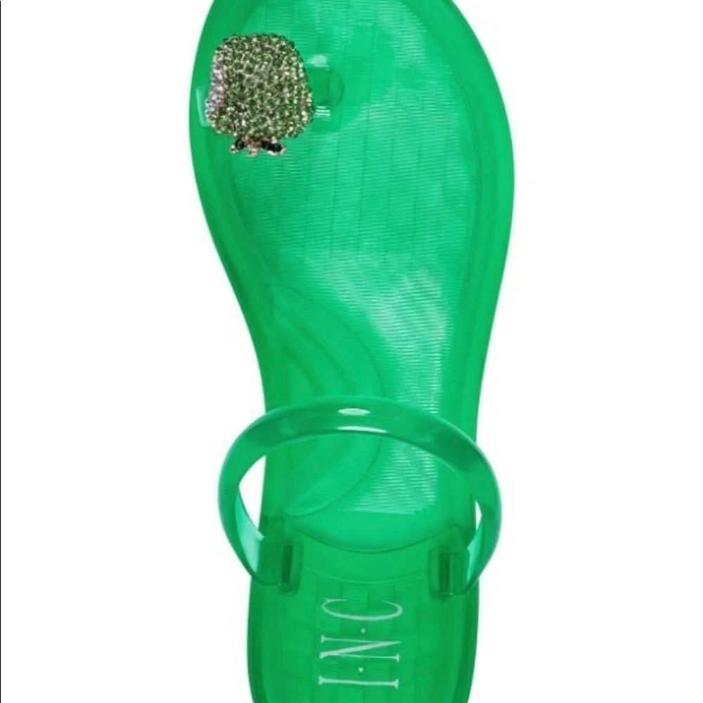 INC International Concepts Loren Toe Ring Jelly Sandals